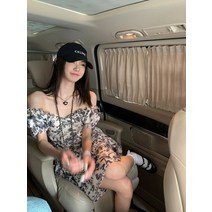 봄 드레스 미니 브이넥 오프숄더 언발 넥 쉬폰 원피스 A라인 여리여리핏 빈티지 퍼프소매