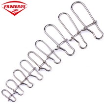 위dlnmee_프로베로스 낚시용 스냅 100개 1세트 루어용 채비교환스위블 고급스 체스 싱커 스블 간편스♥michel, ♥grosm1호