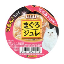 이나바 마구로쥬레 65g 금의타시캔 고양이캔, 1개, 닭가슴살+게맛살