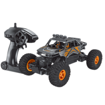 어린이용 RC 클라이밍 카 장난감 모델 1:14 4WD RC 스프레이 라이트 리모컨 오프로드 차량, 블카크