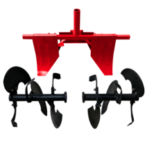 배토 두둑 성형기 경운기 휴립기 회전식 트랙터 쟁기, 긴형 두꺼운 블레이드 세트