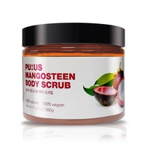 퓨어스 망고스틴 바디 스크럽 500g   수딩젤 증정/천연바디스크럽 / 브라질리언스크럽 / 때필링 /모공각화증
