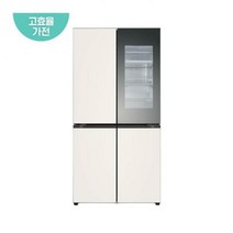디오스 노크온 매직 스페이스 양문형 냉장고 S831SN75 820L 방문설치, 샤이니 사피아노