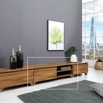 [우아미아이] [우아미가구] 다니 오픈형 거실장 1200, 색상:멀바우