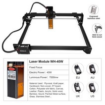 레인저각인 레이저마킹기WAINLUX L6 레이저 조각기 10W 강력한 CNC 절단 기계 공기 Assit 키트 고정 초점, 01 JL3 40W_01 EU