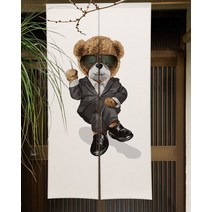 Art Animals Door 커튼 코끼리 일본 노렌 출입구 파티션 주방 침실 욕실 문 장식 하프, [23] CTS00770