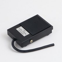 전기 전자부품 풋 스위치 발 운영 페달 컨트롤러 전원 목공 기계 제어 220 금속 10C, 단일옵션