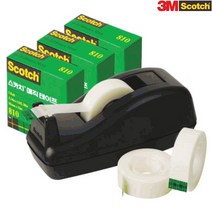 [3M] 스카치 매직테이프 오피스팩 SM-3Deal (18mm x 32M) 디스펜서1+리필3