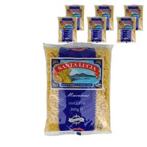 산타루치아 마카로니 macaroni 파스타 홈쿡 대용량 업소용 식당 식자재 면 500g, 7개