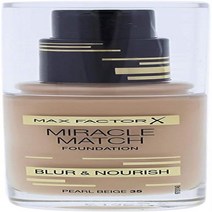 Max Factor 35 Pearl Beige 30ml의 Miracle Match Foundation