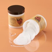 스킨푸드 당근패드 캐롯 카로틴 카밍 워터 패드 60매 250g, 캐롯 카로틴 카밍 워터 패드 60, 60개, 1개