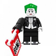 저스티스리그 DC 미니피규어 레고 호환블럭 커스텀 블럭 장난감 생일선물 키덜트 슈퍼맨 배트맨 원더우먼, 071. 턱시도 조커