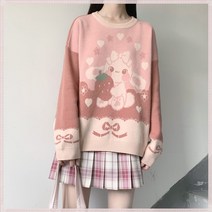 루나 여학생 김고은 가디건 10대 20대 오버핏 데이트룩 니트 겨울 티셔츠