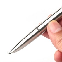 손 글씨 연습 만년필 선물 추천 입문 MAJOHN 티타늄 합금 금속, 14K 골드 파인 0.5mm