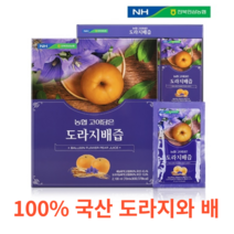전북농협 농협 고이담은 도라지배즙 70ml x 30포 100% 국산 액상차 대추 쌍화 생강 홍삼 60Brix 농축액 프락토올리고당 비타민c b1 b2 다이어트 면역력, 30포X12개
