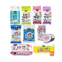에티펫 강아지 고양이 위생용품 티슈 치약 칫솔 샴푸 미스트 멀티밤 면봉 묶음판매 모음, 에티펫 틈새쏙쏙깊은 세정칫솔 (누렁니용) x 4개