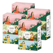 한예지 캐릭터 미용티슈 200매 3입, 4팩