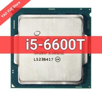 중고 i56600T i5 6600T 2.7 GHz 쿼드 코어 쿼드 스레드 CPU 프로세서 6M 35W LGA 1151