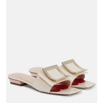 Roger Vivier 로저 비비에 Belle Vivier 25 페이턴트 레더 슬라이드