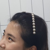 승무원 외항사 소라머리핀 빗삔 머리뒷꽂이 클립형