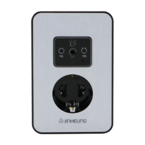 진흥(J) 대기전력 자동차단 콘센트 1구 샌드