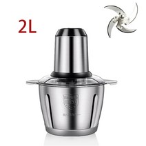 가정용 씽크대 음식물처리기300W 스테인레스 스틸 전기 쵸퍼 2-3l 용량 고기 분쇄기 민서 프로세서 슬라이, 01 02_01 CN