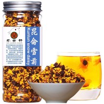 독일직구 식물 독 쿤룬 스노우 데이지 차 sch 슈네 스노우 구스베리 차 국화차 중국 네츄럴 식물 크러스트 차는 저에주고 뷰티 시킨다 40g/1.4oz, 수량, 상세참조, 수량