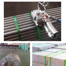 공압 포장기 휴대용 PET 플라스틱 스틸 벨트 PP 버클이없는 핫멜트 자동 핸드 헬드, CA19