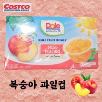 코스트코 돌 복숭아 과일컵 113g x 16개 개별포장