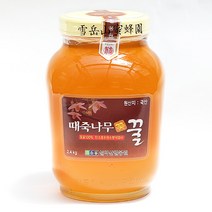 [꽃꿀100%] 때죽나무꿀 2.4kg (탄소비-23.5이하/일벌이 꽃에서만 얻어온 꽃꿀100%)/설악산밀봉원/설악산허니팜), c_[꽃꿀100%] 때죽나무꿀2.4kg