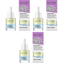 아큐어 래디컬리 리쥬브네이팅 듀얼 페이즈 보골지 세럼, 3개, 20ml