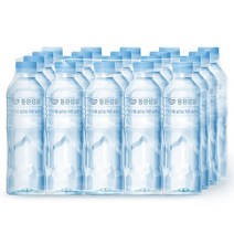 동원 샘물 무라벨, 500ml, 30개
