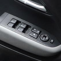 카주아 2023 레이 윈도우 패널 카본 데칼 스티커 기스방지 튜닝 용품, 펄블루