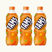 롯데칠성음료 탐스 제로 오렌지향, 12개, 600ml