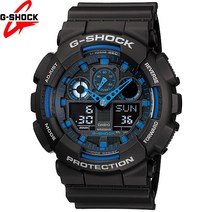 지샥 빅페이스 GA-100-1A2 남자 전자 시계 군인 손목 군대 학생 스포츠 방수 군용