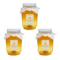 장수진꿀 아카시아 벌꿀100% 1.2kgX3 자연산 양봉 국산 소백산 아브시스산(헬리고박터억제물질) 무설탕 토종 숙성 진짜 꿀 선물 45년전통 정직한 농부의꿀 설탕물먹인사양벌꿀아님
