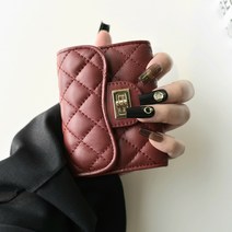 퀄팅클래식 카드지갑 데일리 여성 지갑 3color
