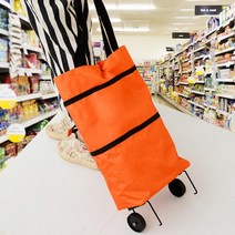 이동식 장바구니쇼핑카트이동용장바구니/ koonshop, 꽃무늬 핑크 퍼플