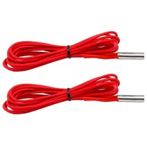 3D프린터부품 3D 프린터 카트리지 히터 12V/24V 40W 6x20mm 1m PT100 HOTEND Volcano MK8 MK9 압출기 부품, [09] 2PCS  6x20  12V40W