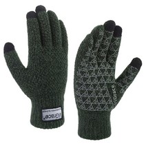 ViGrace Winter Warm Touchscreen Gloves for Men and Women Touch Screen Fleece Lined Knit Anti-Slip Wo