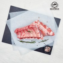 로인립 쪽갈비 등갈비 바베큐 캠핑 에어프라이어용 1kg, 반컷팅, 1개