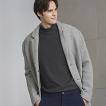 럭스골프 HKWM0HLS 애플라인드 남성 플러피 하이넥 기모 긴팔티셔츠