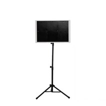 탁구리턴보드 탁구용품전문점 테니스 리바운드 스탠드 조절 가능 싱글 ping pong practice player return board home pingpong training, 스타일 2 블랙