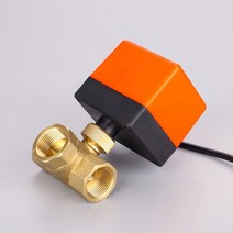 전동벨브 솔벨브 dn15 dn20 dn25 dn40 3 way 전동 볼 밸브 220v 12v 24v 3-wire 2 control 황동 전기 볼 밸브, 220VAC