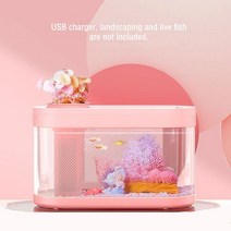 적지능형 수조 수족관 스타터 키트 수륙 양용 에코 물고기 탱크 프로 자동 타이밍 먹이 와이파이 스마트 박