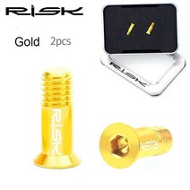 자전거부품산악 BMX 자전거 티타늄 M6 오목한 볼록 와셔 스페이서 2 쌍 디스크 브레이크 캘리퍼 그룹 장착