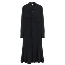 [Myshe]여성 봄 가을 원피스 심플 롱 셔츠 원피스MysheQQ0103YCcs2