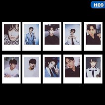 포카 포토카드 시즌그리팅 10 개대 Kpop 17 새 앨범 자체 제작 카드 LOMO 편지지, [06] H09