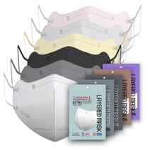 [메디치] 국산 원자재 KF94 새부리형 마스크 100개(25개입 포장/4중필터)여름 통풍, 대형, 화이트