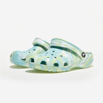 (국내매장판) 크록스 클래식 마블드 클로그 CRS206867 PURE WATER/MULTI